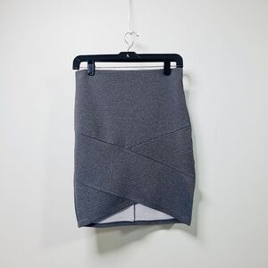 Gray Short Pencil Skirt in Junior’s Medium